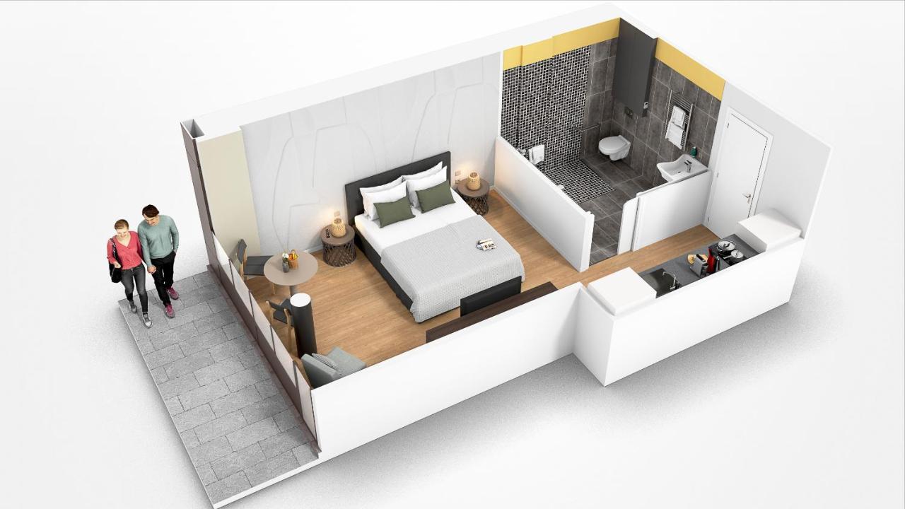 Yuna Les Halles - Serviced Apartments Paris Luaran gambar